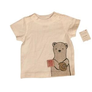 Gymboree boy t-shirt shoulder snaps 0-3 NWT